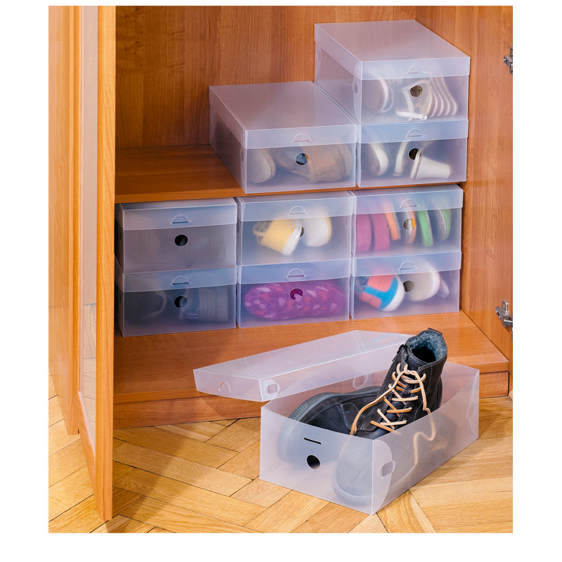 Symple Stuff Tatkraft Glasgow Shoe Storage Boxes Wayfair.co.uk